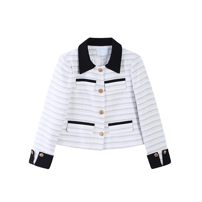 【婷婷专属】W1316119B 时尚气质百搭外套