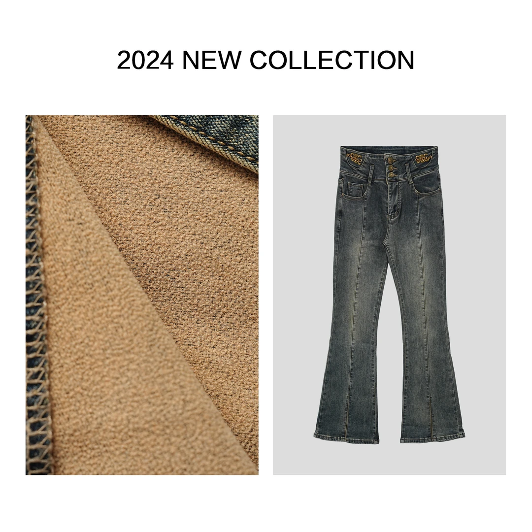 【婷婷专属】K3358090 新款冬装牛仔裤