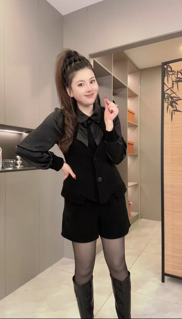 2024秋冬新款时尚潮流气质洋气显瘦1282减龄套装118