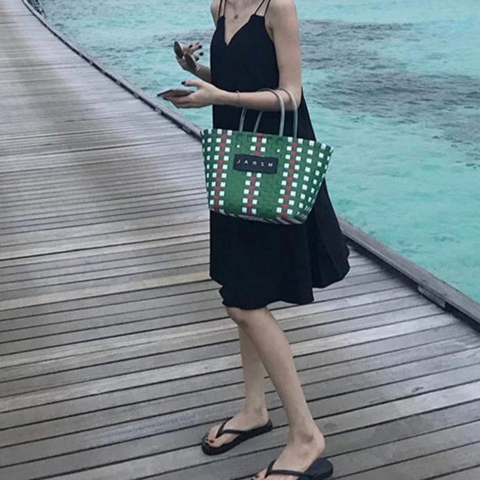 ins北欧风手提篮旅游神器