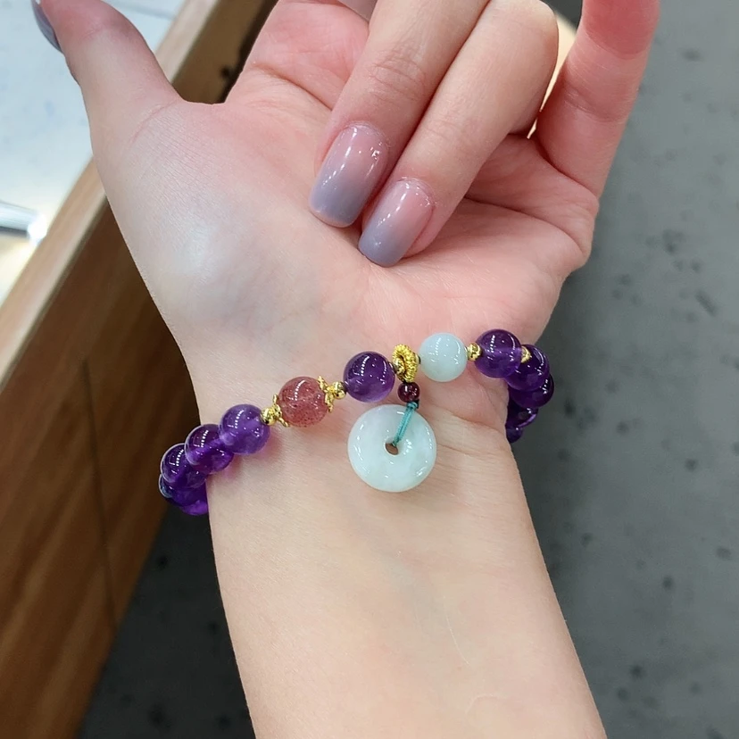 【闪购商品】紫晶手链未镶嵌