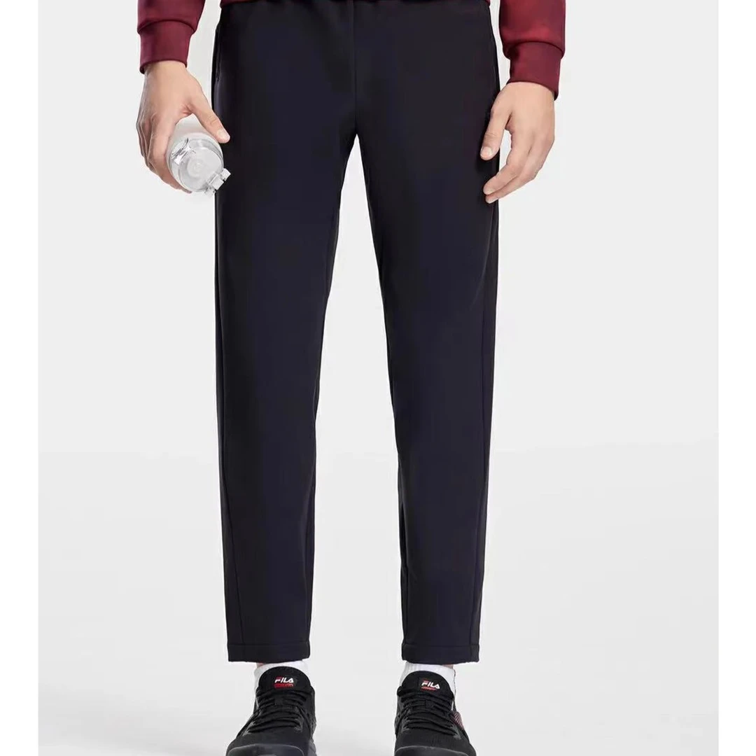 Fila/斐乐【冬季加绒加厚男款】运动裤保暖防风防水直口A11M341804F