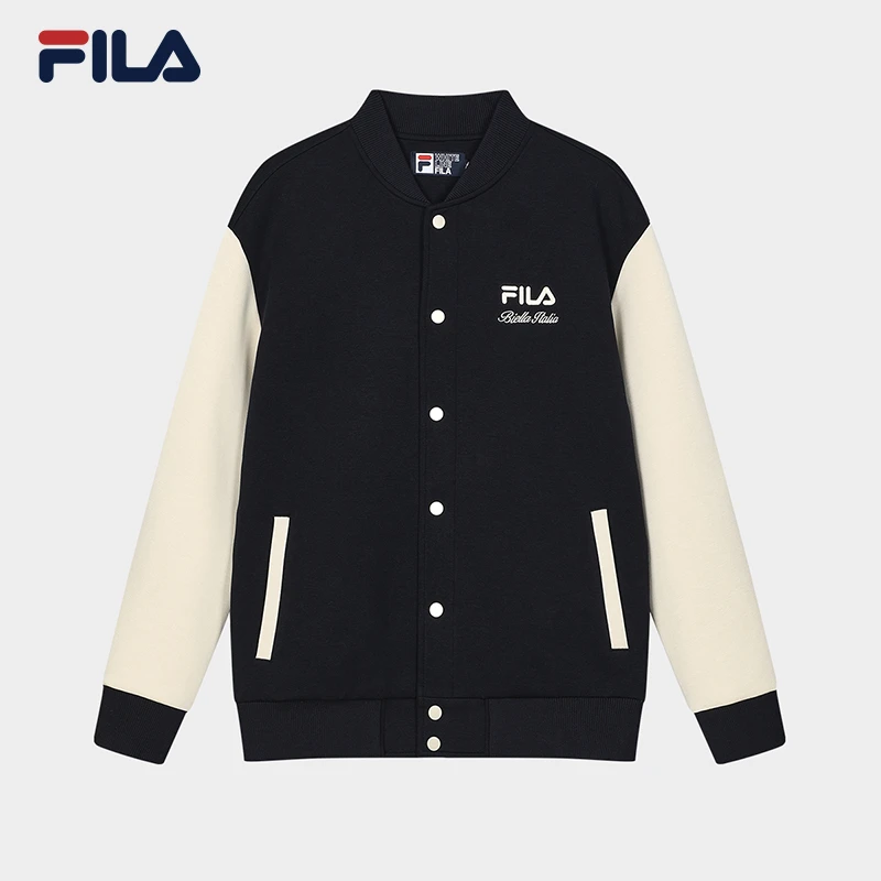 Fila/斐乐男时尚【复古加厚球服】秋冬宽松休闲运动外套F11M419501F