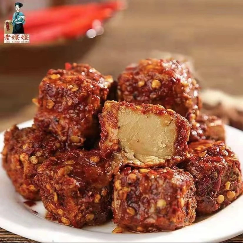 贵州特产香辣特色豆腐乳软糯下饭老孃孃细腻传统豆腐瓶装营养鲜香