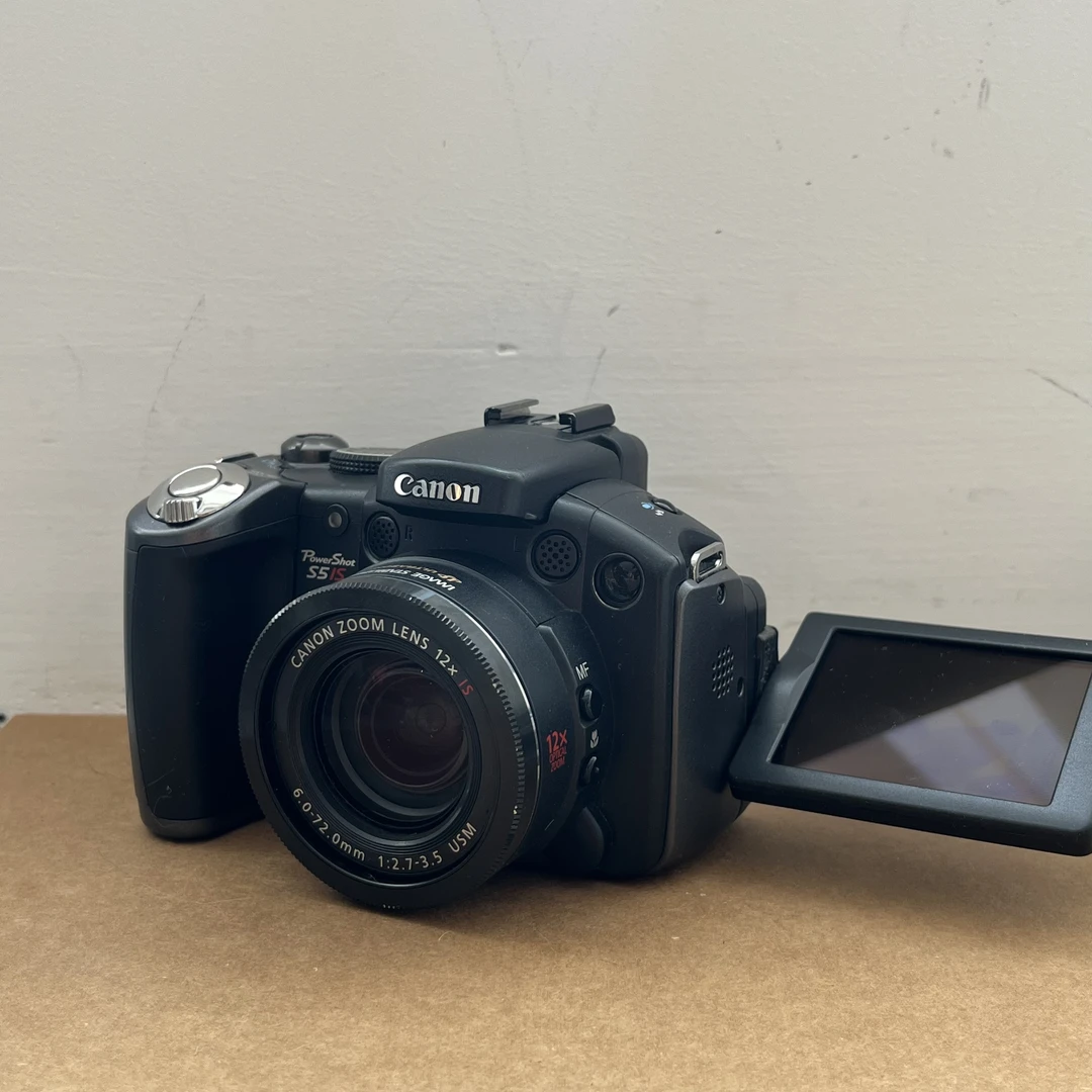 9新 Canon/佳能 佳能S5is翻转屏自拍相机800万像素 12倍光学变焦