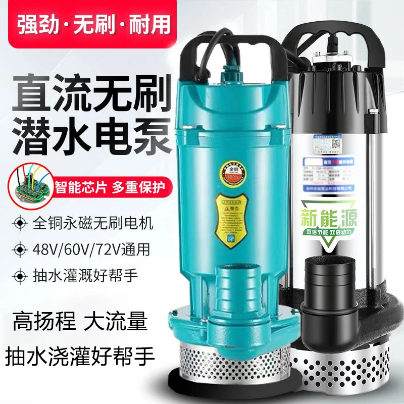 无刷直流泵 48/60/72V通用【电动车专用款】
