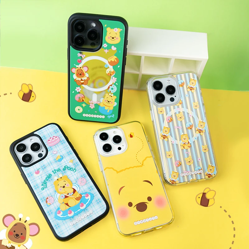 【SnapTUTU】维尼磁吸手机壳Magsafe充电苹果15、16promax适用