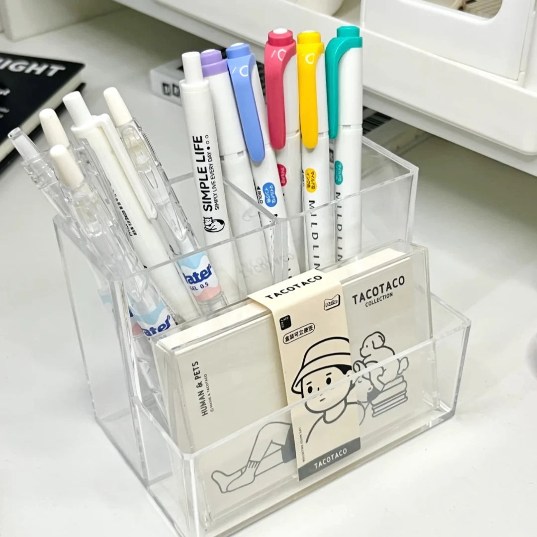 寄拍拍文具套装清晰圆珠笔子弹头盲盒