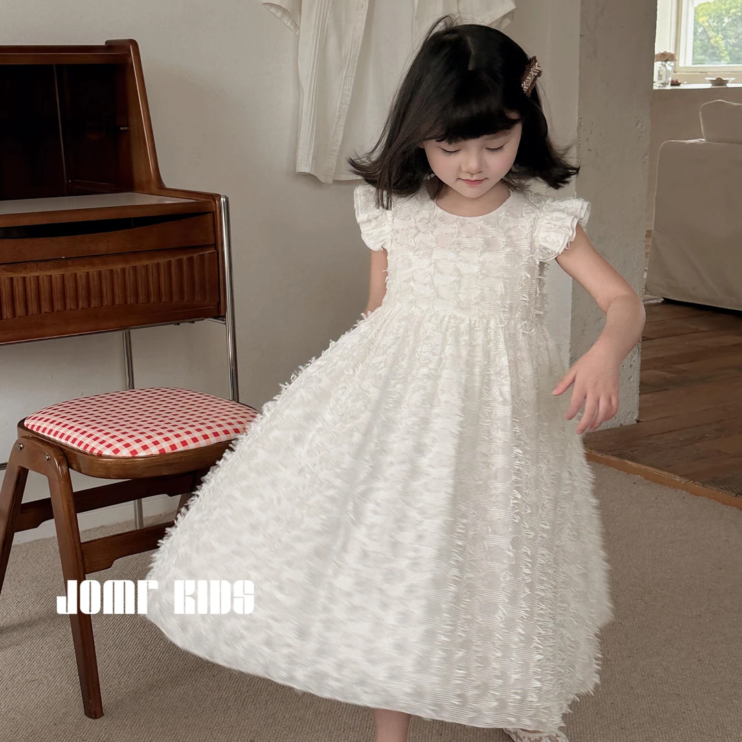 【嗒囜】女童夏季韩系气质时尚连衣裙女宝宝短袖公主裙JM824520