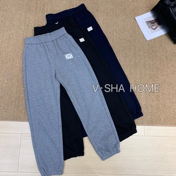 薇莎A888【现货】早秋百搭贴标束脚卫裤