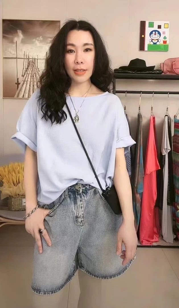Fresco原创穿搭【仲夏所爱】做旧棉麻上衣