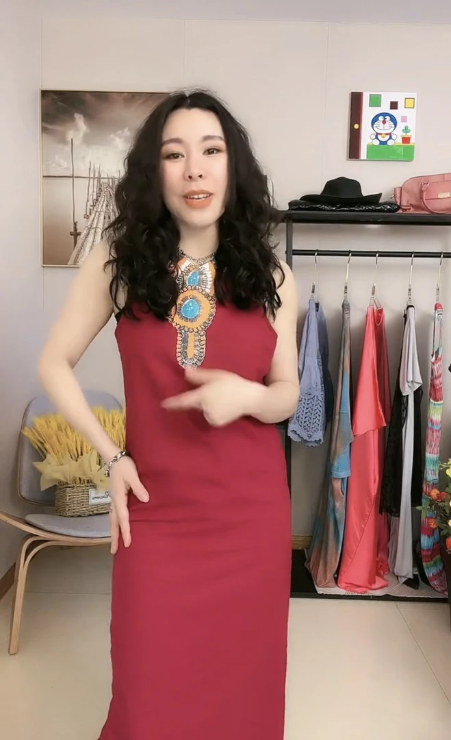 【Fresco原创穿搭】彩绘款连衣裙