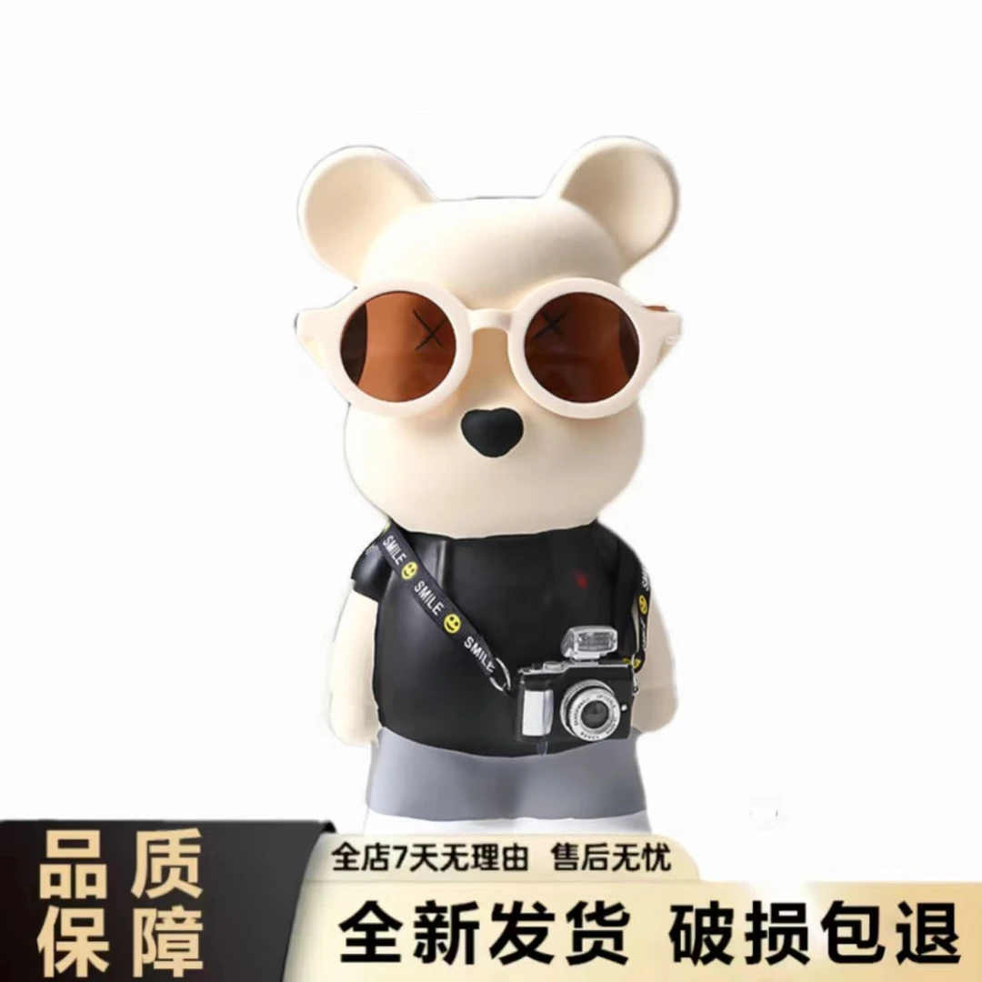 【补贴】加大号27CM网红背包旅行熊玄关电视柜家居酒柜客厅摆件