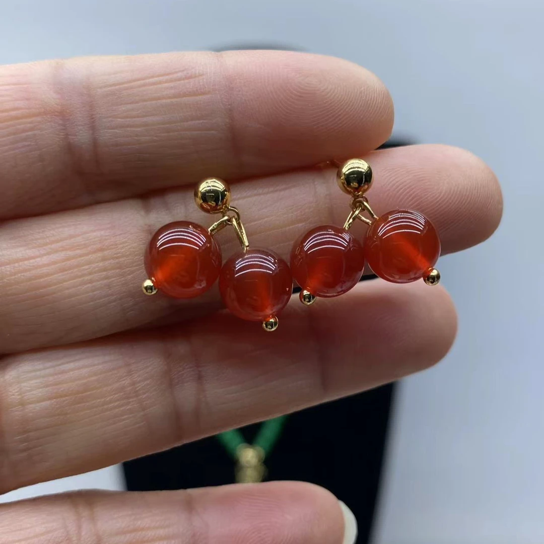 樱桃耳坠时尚大气简约款01