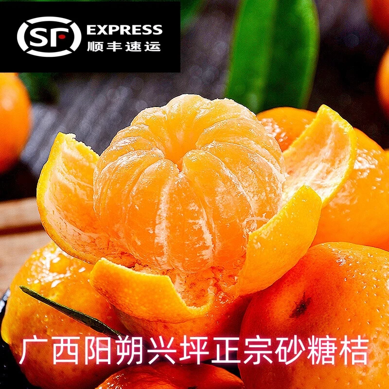 【开播福利】广西正宗阳朔砂糖桔5斤装尝鲜香甜爆汁饱满