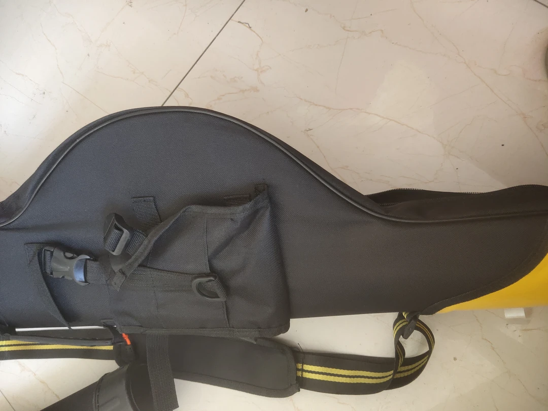 微瑕120单层壳包路亚竿包颜色随机渔具包