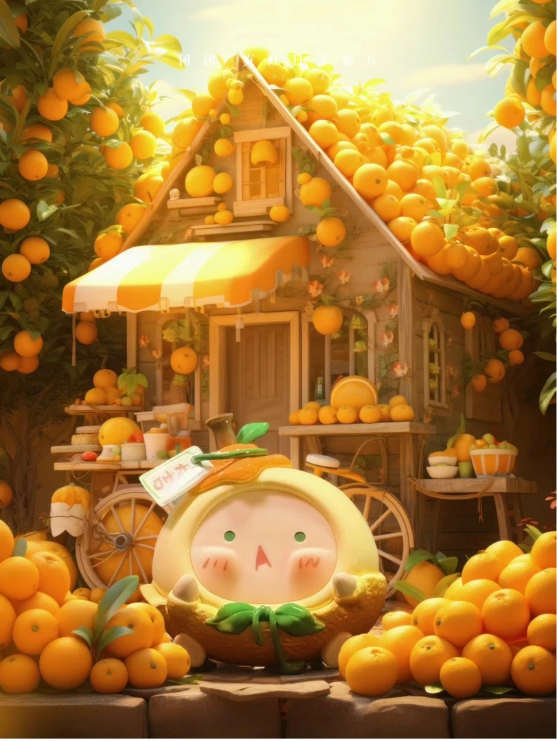 【拆盒】Heyone-团团霓虹日落餐厅系列-潮玩玩具摆件盲盒