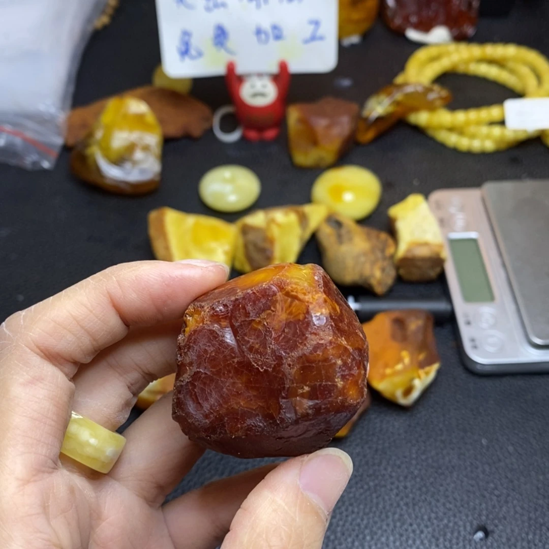 【闪购商品】定制琥珀未镶嵌区**医胖