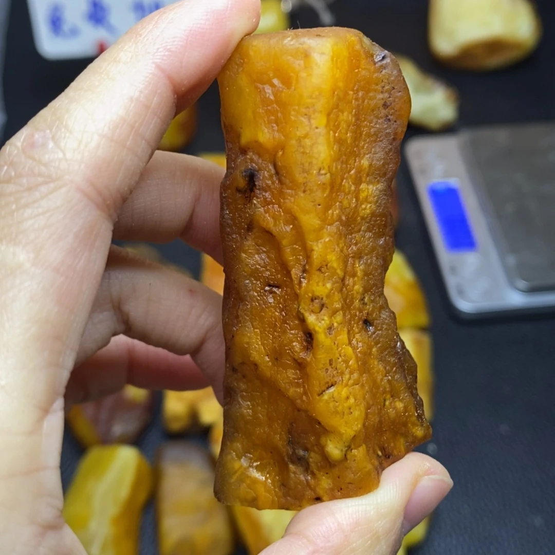 【闪购商品】定制琥珀未镶嵌◇***宁胖