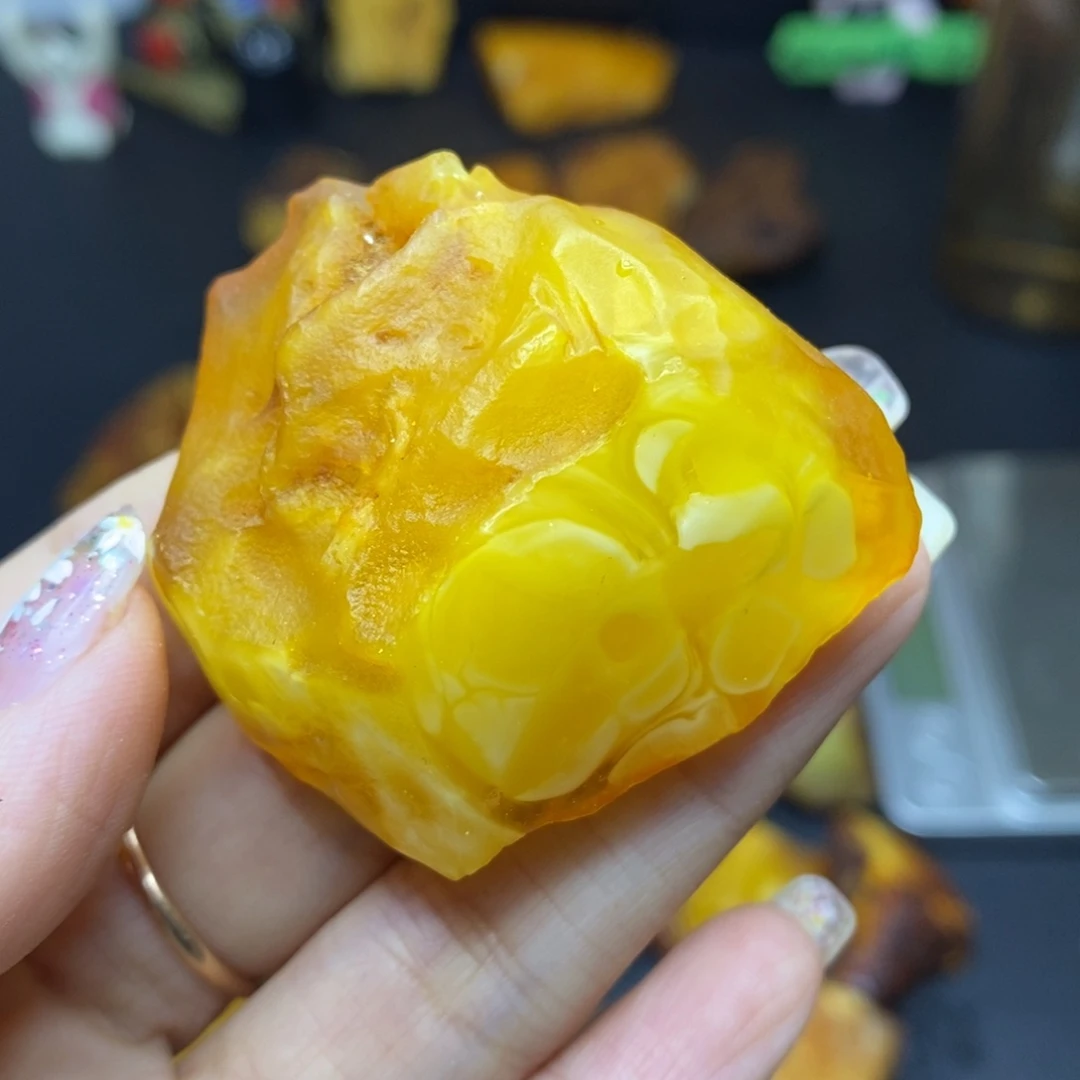 定制琥珀未镶嵌那***吧胖