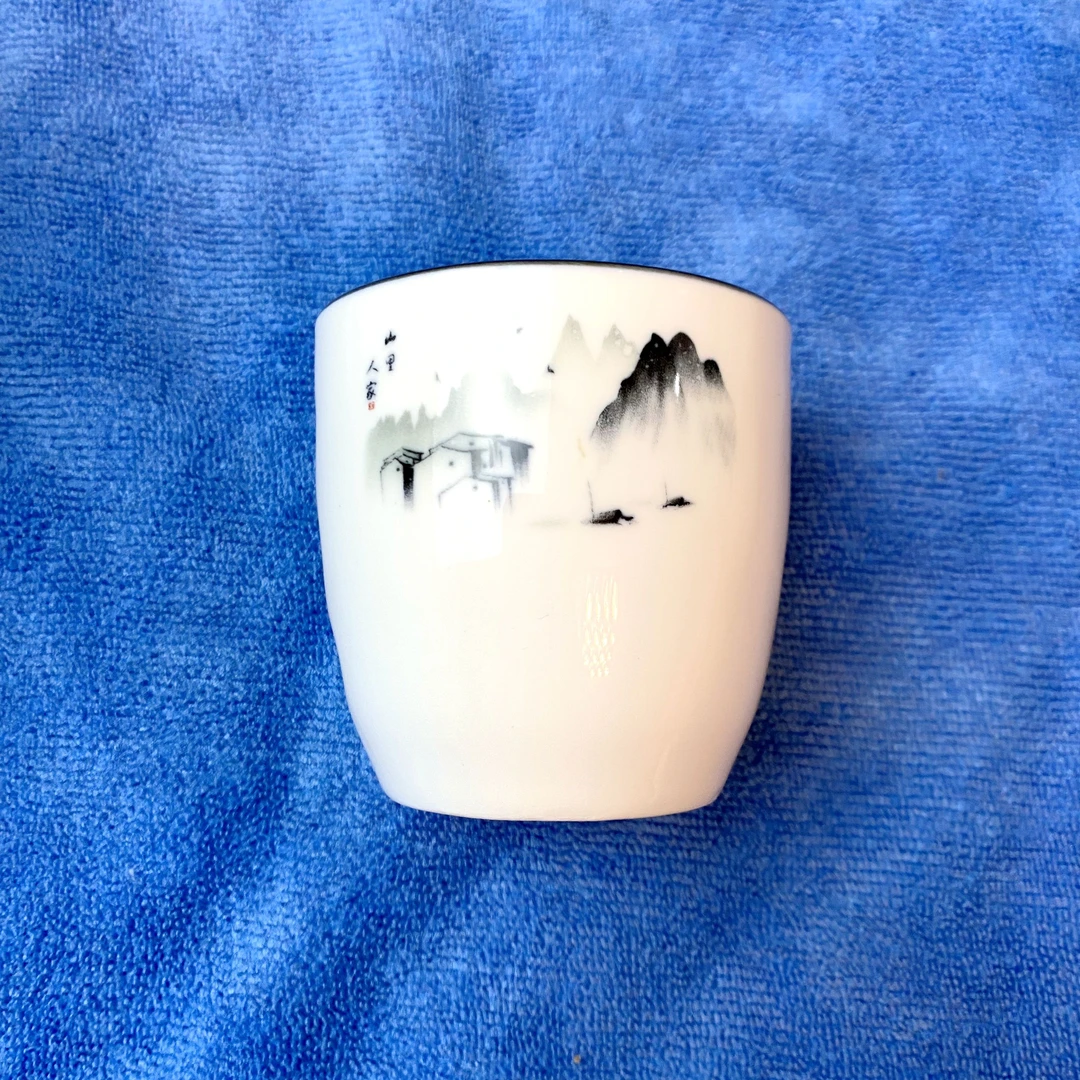 简约茶杯主人杯对杯