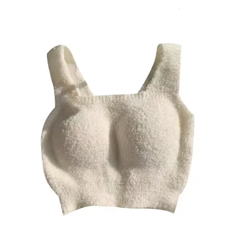 【ZHANGYI 】秋冬带胸垫吊带背心女背心打底