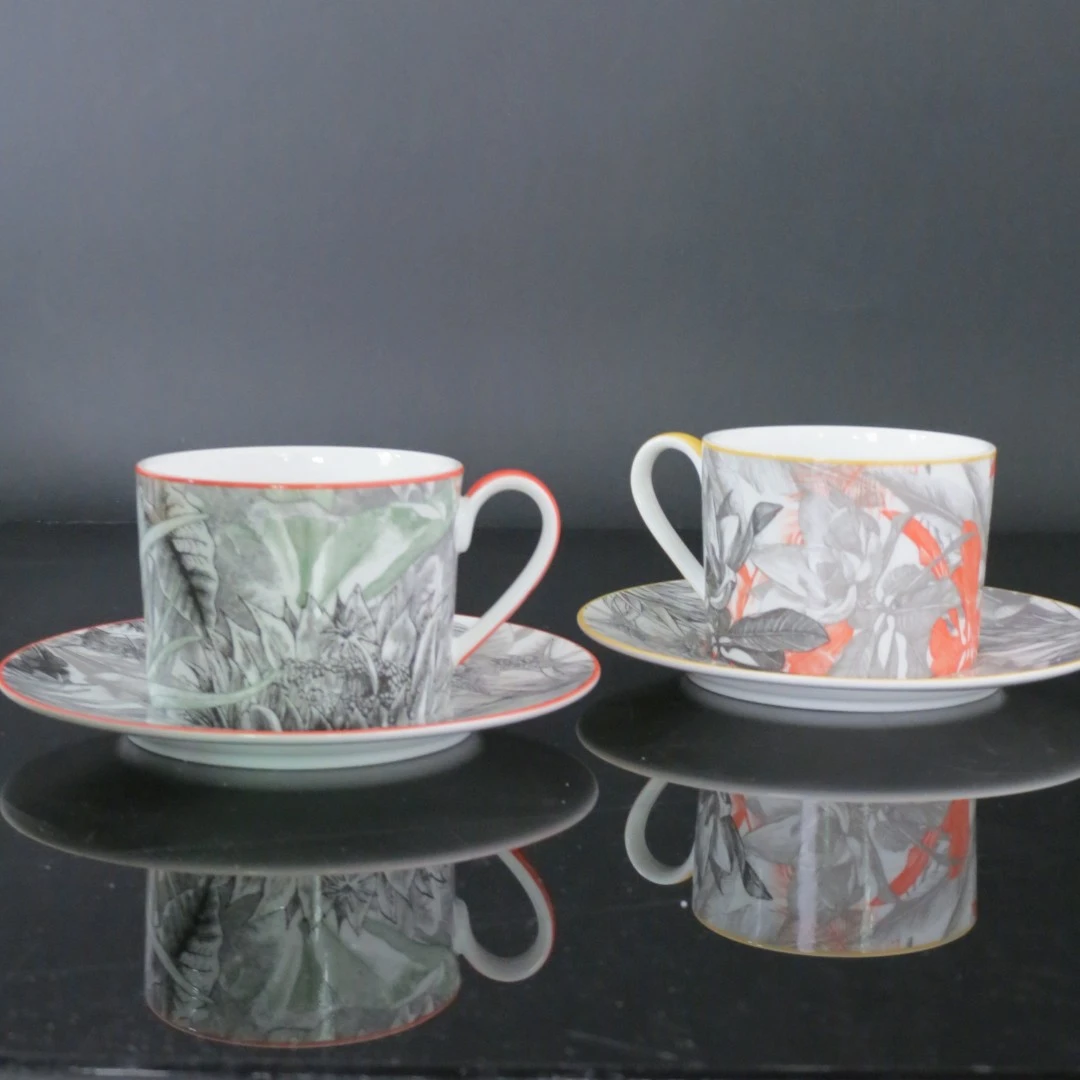 【小奢家】雨林秘境咖啡杯碟套装（200ml）