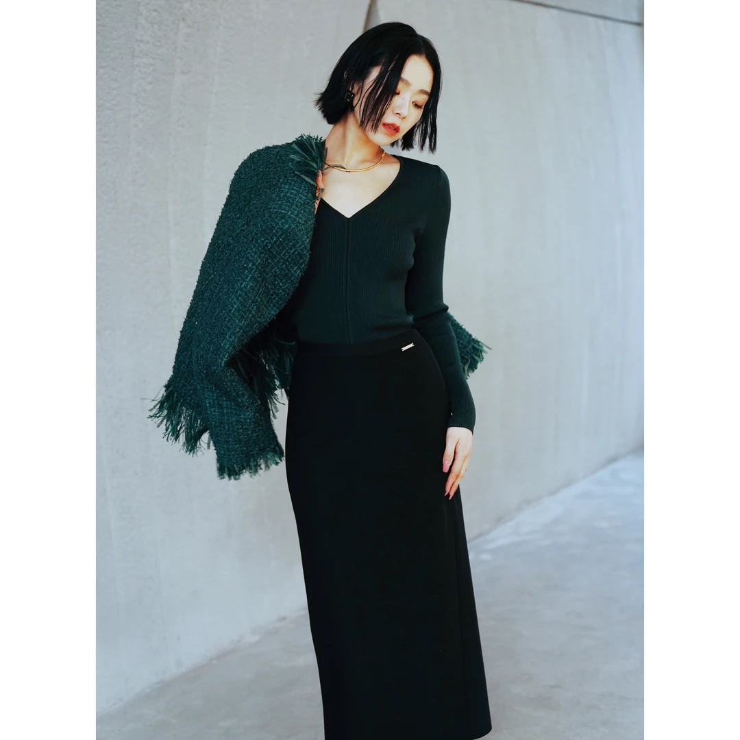 【太简单】随意裁穿N遍也不腻 直筒随意感春秋百搭极简H型半身长裙