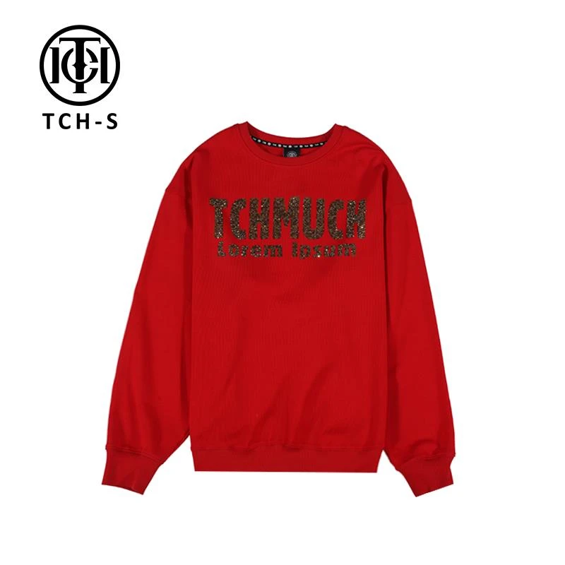 TCH服饰店-潮牌时尚字母宽松运动卫衣女S66C119218