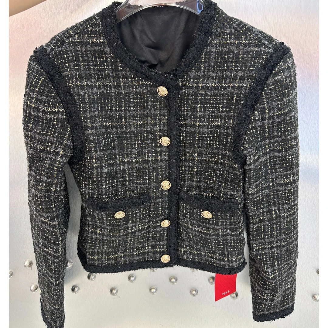 TCH服饰店播-高贵短款外套小香风女S72A276013