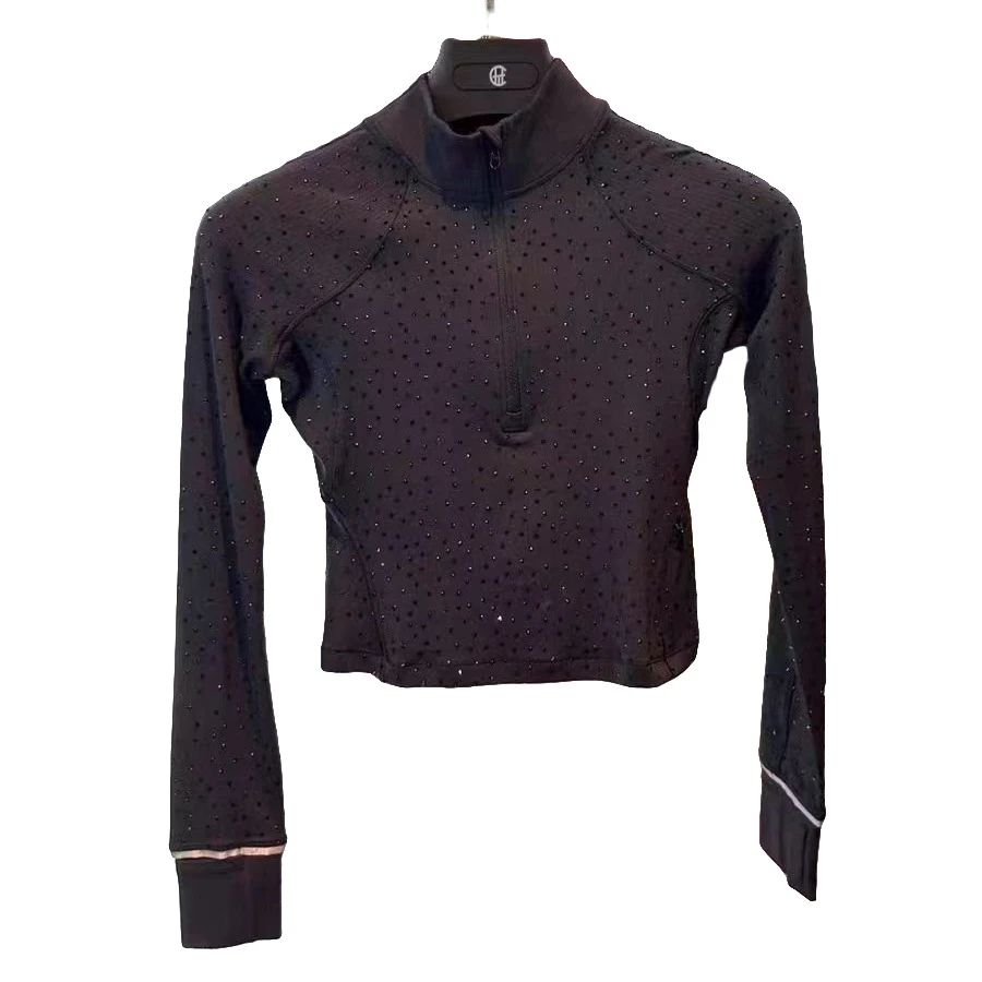 TCH服饰店播-2025春夏新款时尚小立领打底衫上衣T72A026012