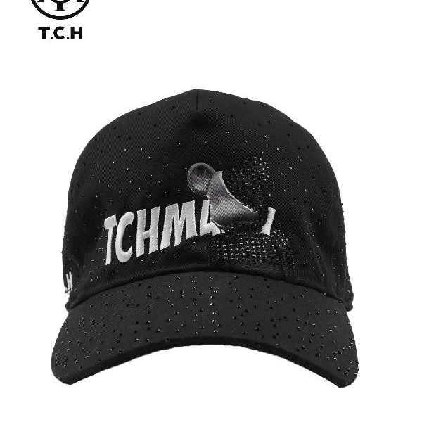 TCH店播时尚印花遮阳帽休闲可调中性鸭舌帽户外运动帽T72A418010