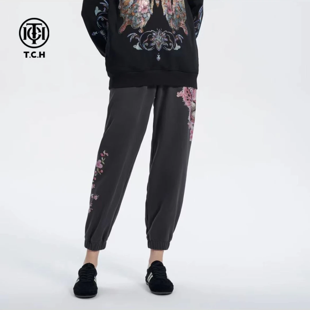 TCH店播-TCH轻奢时尚男女同款长裤T72C206018