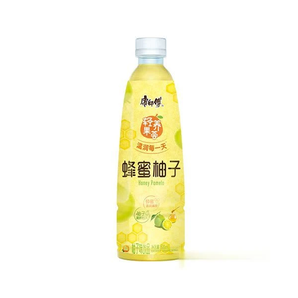 康师傅 蜂蜜柚子饮料 500ml/瓶