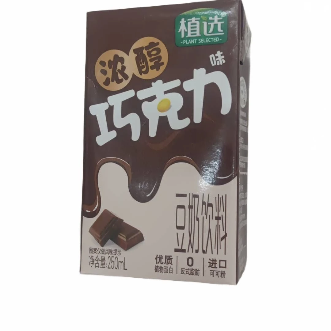 伊利 植选浓醇巧克力味豆奶 250ml/盒