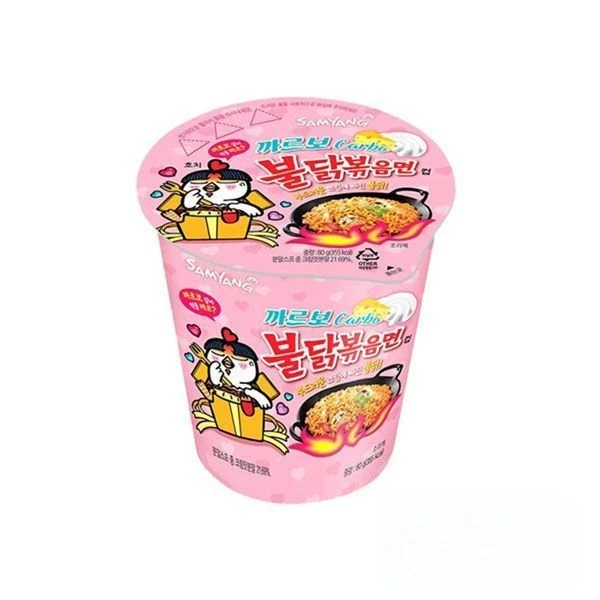 三养 火鸡面奶油味方便面泡面速食快餐 80g/杯泡面同城送