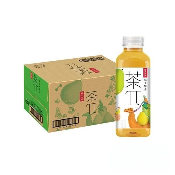农夫山泉 茶π柚子绿茶果味饮料 500ml*24/箱