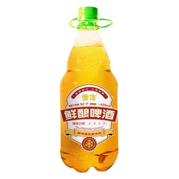 【鲜啤】雪花原浆精酿鲜啤酒 1升/瓶