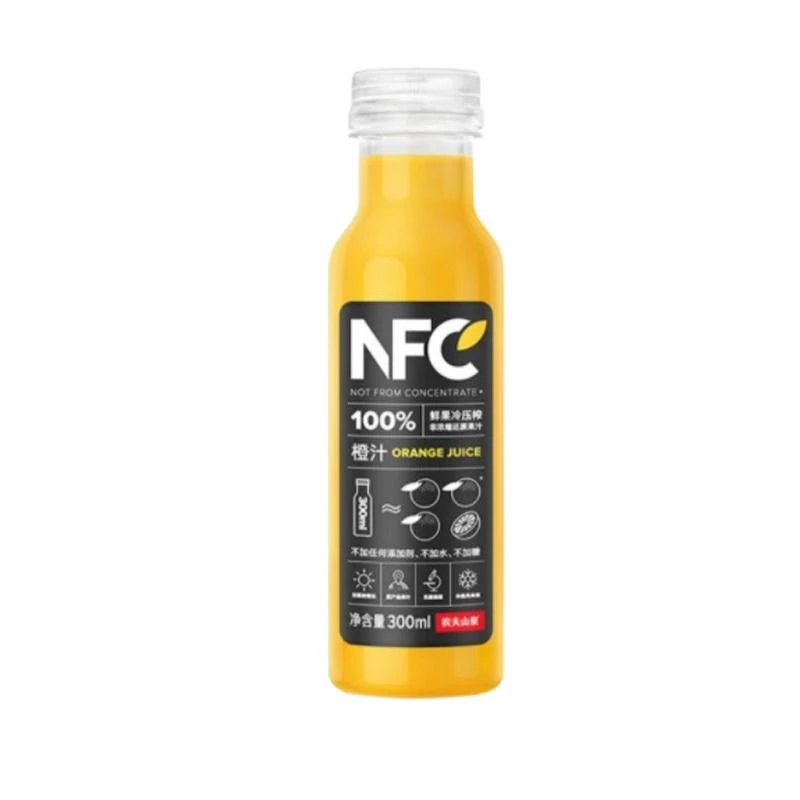农夫山泉 100％NFC橙汁 300ml/瓶