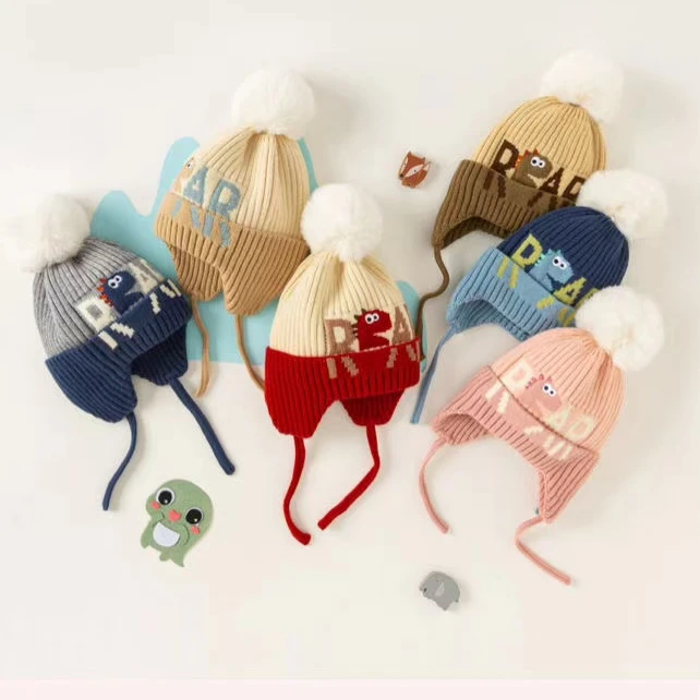 【246308】【图涂丫】恐龙护耳帽