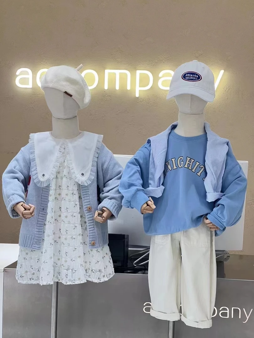 指定链接 1-50选择对应的尺码2024品牌撤柜童装休闲百搭舒适卫衣