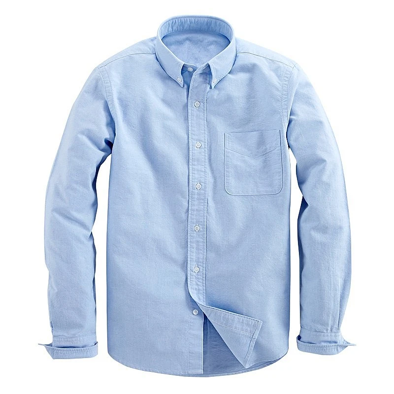 【雷总同款】凡客牛津纺长袖衬衫领尖扣 陈总专属