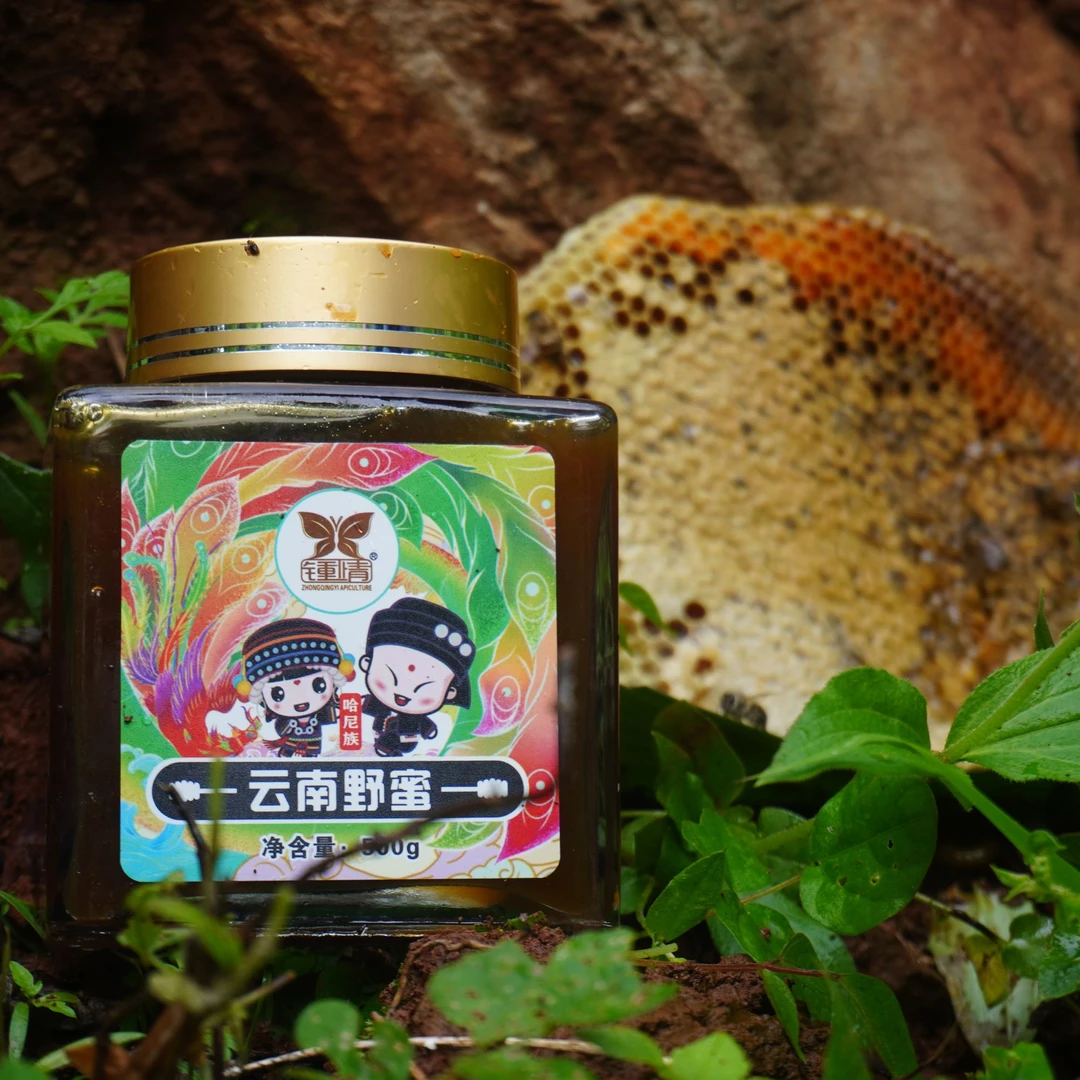 云南高山野生土堆野蜜500g