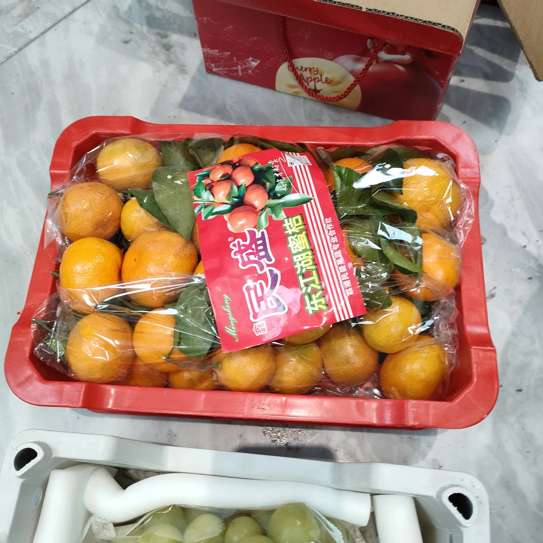 民生湖北小叶蜜橘一筐7斤左右酸甜口