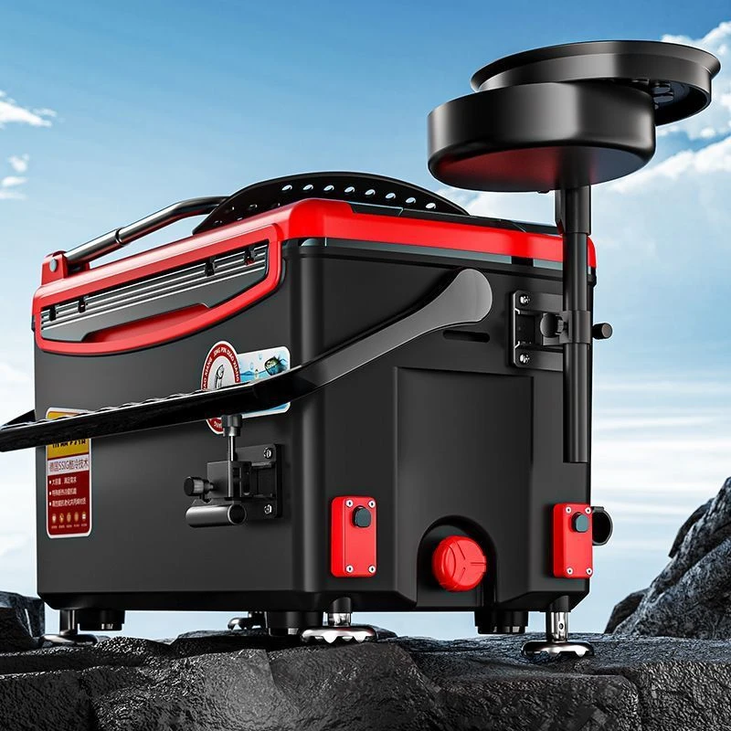 新款超轻多功能钓箱套装加厚钓鱼箱台垂钓箱渔箱渔具用品