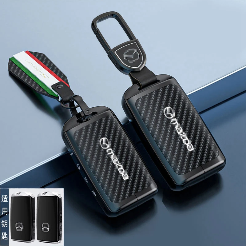 适用新款马自达3昂克赛拉次世代钥匙套cx30/cx30ev/cx5钥匙包壳扣