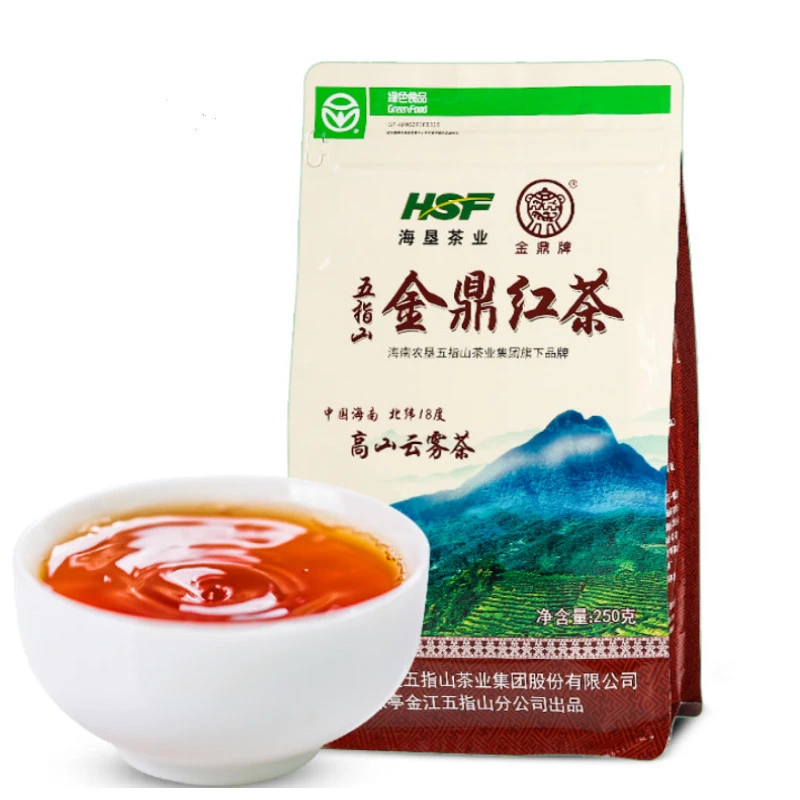 海南保亭金鼎红茶250g*2袋装