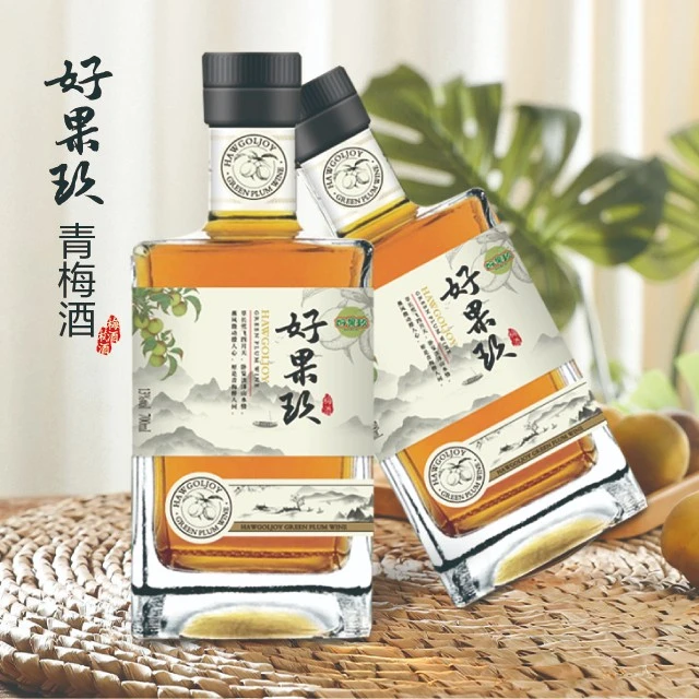 青梅·好果玖 微醺13度国产果酒700ml/瓶梅子酒果味度数陈酿精致