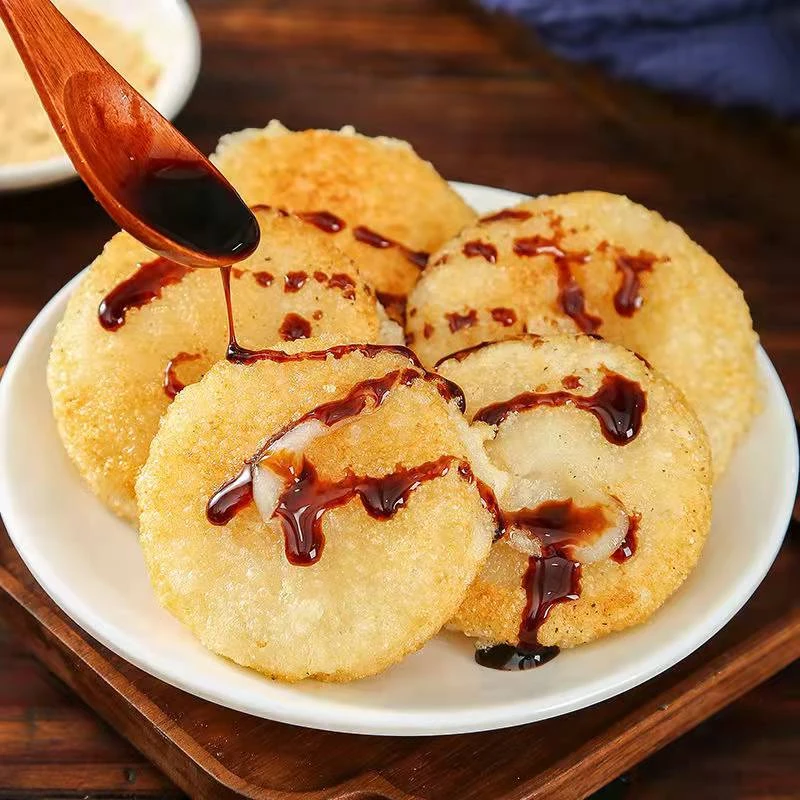 【苗家阿美】AM 湘西苗家糯米糍粑软糯可口湘妹子送黄豆粉红糖液