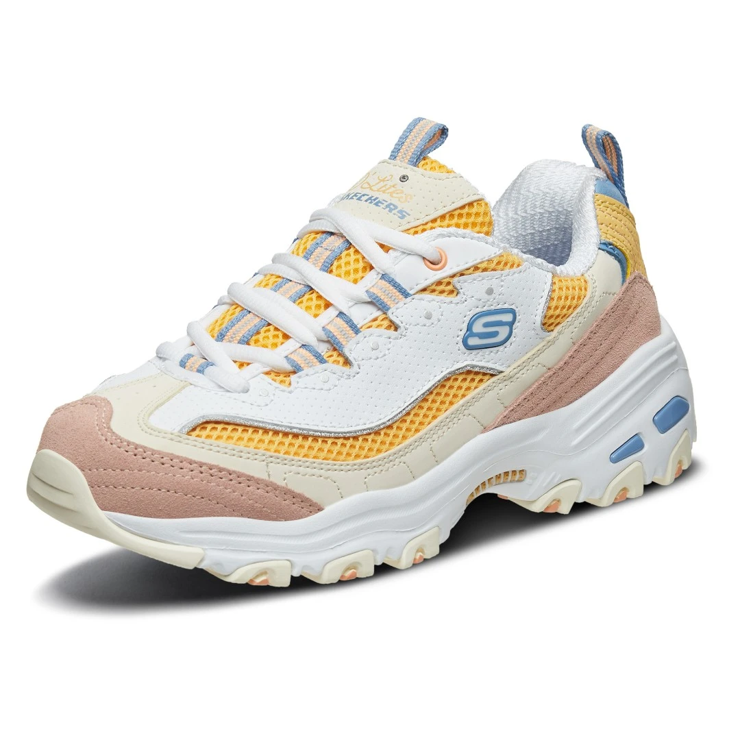 斯凯奇【DLITES1.0】经典时尚百搭透气夏季潮流爆款少女休闲鞋13146